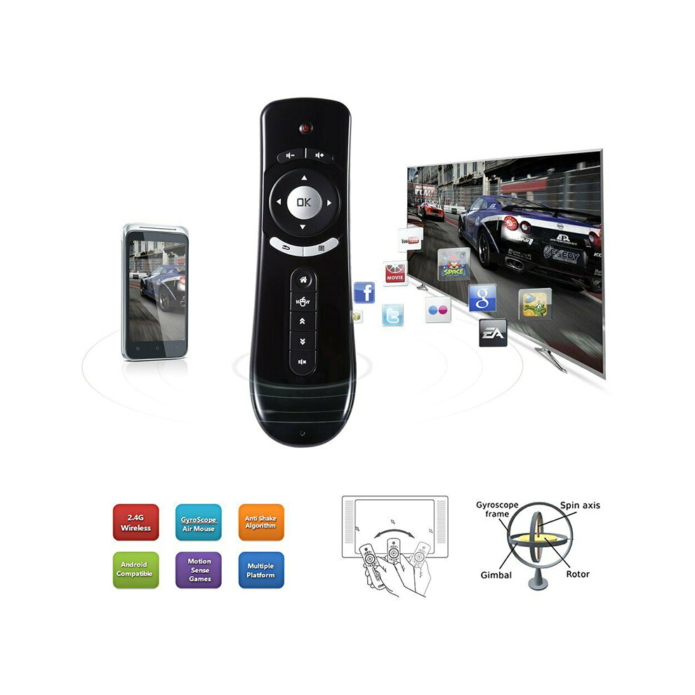 T2 2.4G Wireless Air Mouse Keyboard Remote Control For Android Tv Box Mac 110691427649