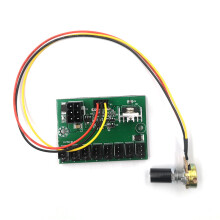 8-Position High-Power Fan-Regulated Speed Controller Potentiometer Extension Cord