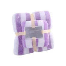 Bath Towel Set Quick Dry Bath Towels, Coral Velvet Soft Absorbent Bath Towels for Adults Face D