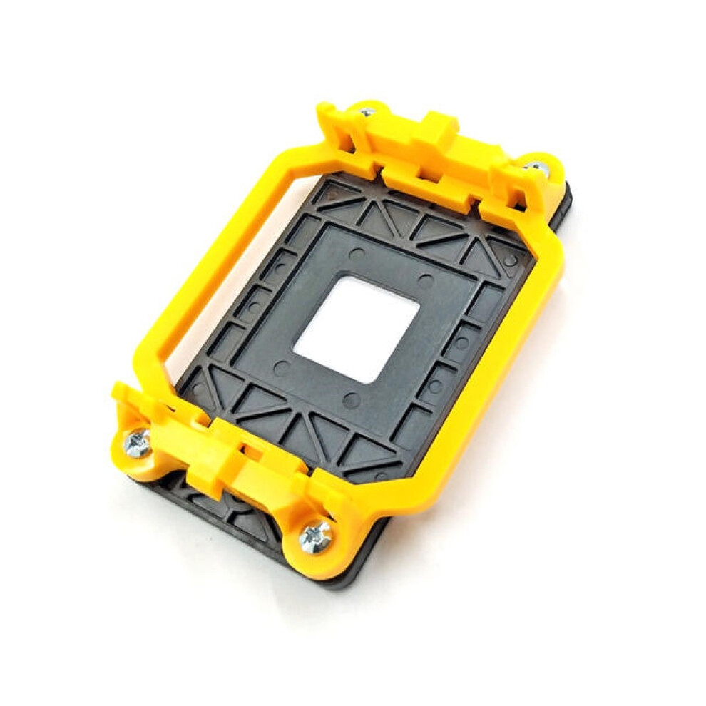 ( Rimmed Bracket) Amd Cpu Fan Bracket Base Cpu Cooler Mounting Bracket For Am3 940 Am2 Am3+ Fm1 Fm2 Yellow 110691409836