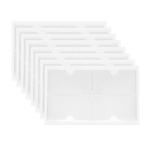 52 Pcs Self Adhesive Business Card Pockets, Clear Plastic Sleeves, Self Adhesive Business Card Label Pockets, Open Side Plastic Label Sleeves for