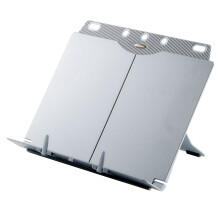 Fellowes Booklift Document Holder - Ergonomic Hands Free Book and Document Holder - Silver