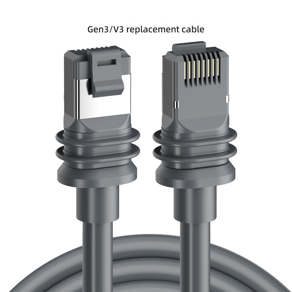 (2M) Replacement Cable Extension For Starlink Gen 3 V3 Starlink Ethernet Cable 110691410368