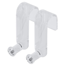 SIGEL MU162 FliPiecehart Hooks, transparent, acrylic, 2 Pieces