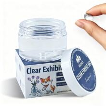 Clear Exhibits Gel, Reusable Clear Museum Paste Putty Wax, Removable Glue for Museum & Home Collections, Fixed Precious Artifacts and Decorations to