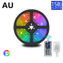(AU) Light strip 16.4ft RGB LED indoor light 5050 LED light strip light change color
