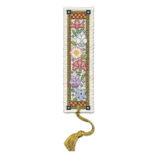 Textile Heritage Collection Cross Stitch Bookmark Kit - Medieval Garden
