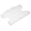 Identity-Plus: Clear/Opaque Open Faced Dual Double Sided Landscape ID Card Holder (100) 1