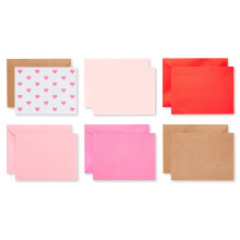 UK Greetings | Multipack of 200 Single Panel Blank Cards | Card Making Supplies | Arts & Crafts | Bright Designs | With Envelopes | 10.2 x 13 cm