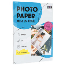 PPD 100 Sheets A4 Inkjet Premium Satin (Lustre) Photo Paper 200gsm A4 x 50-2 for 1 - PPD-68-100