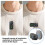 Ultra HD Action Camera with Flip Screen Recording VLOG-Ready Image Stabilization Wide-Angle Lens Cycling Camera White 4
