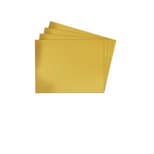 House of Card & Paper A3 240 GSM Foil Card - Gold (Pack of 30 Sheets)