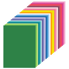 100 Sheets Coloured Paper A4, 25 Colours 120gsm Coloured Art Paper Double Sided for Origami, Printer, Crafting