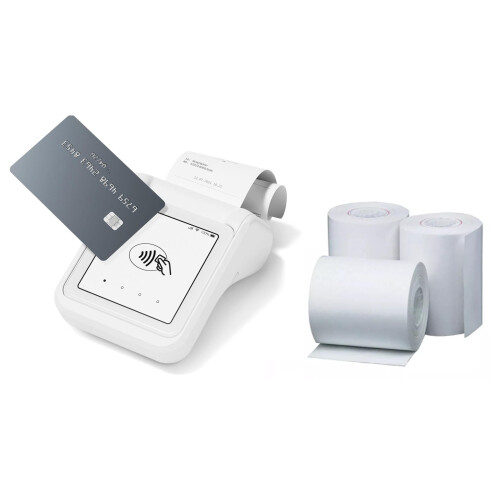 Replacement Receipt Paper for SumUp Solo Payment Device, 20 Rolls