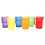 Translucent Colour Jug Set, 6-Piece Exploration and Colour Learning Kettle for Early Years 1