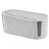 Cable Management Box Large Capacity Cord Organizer with Functional Design for Home White 1