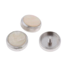 Set van 3 Legering Ventielvingerknoppen voor Euphonium, Messing Blaasinstrument