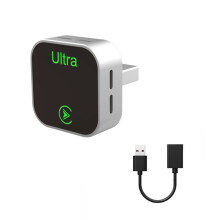 K15 2 in 1 Wireless Slim Adapter for Carplay Android Auto USB Dongle Adapter Wired Carplay to Wireless Plug B