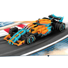 Three Dee Cards - High-Speed Racing Car 3D Pop-Up Greeting Card for Him ? Perfect for Dad Fathers Day Men Birthdays Husband Son in Law Boyfriend