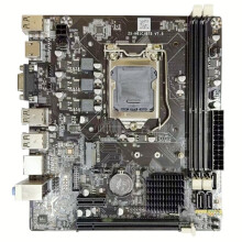 H61 DDR3 Desktop Motherboard LGA1155 -Compatible 2xDDR3 Slots 6XUSB Supports G1610 1620 1630 G2030 CPU