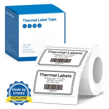 ETIKEZ Thermal Label for PM260 Printer, 1.57'' x 1.18'' (40x30mm) Thermal Tape, Waterproof, Multi-Purpose Label, 1 Roll of 230 Self-Adhesive Thermal