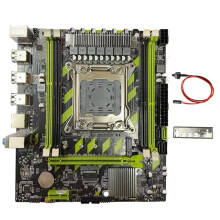X79G DDR3 Gaming Moderkort Kit LGA2011 4XDDR3 RECC Slots M.2 NVME PCI-E X16 SATA3.0 X79 Stationärt Moderkort