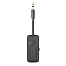 BT6.0 Auto-Audio-Converter Multifunctionele 3,5 mm Aux-Audioadapter Draagbare Draadloze Zender voor Vliegtuig-Tv in de Auto