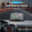 Mobile Phone Holder HUD Car Navigation Projector with 360 Adjustable Dashboard Display Mount for Smartphones Charging 3