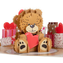 Cardology - Love Bear Pop-Up Card | Valentines Day