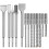 13Pcs SDS  Rotary Hammer Drill Bits and Chisel Set, Carbide Tipped Rotary Hammer Drill Bits Concrete Drill Bit 2