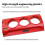 Plastic Punching Hole Fixing Clamp - Balance Locator Measuring Tool for Drilling(Durable,Adjustable) 4
