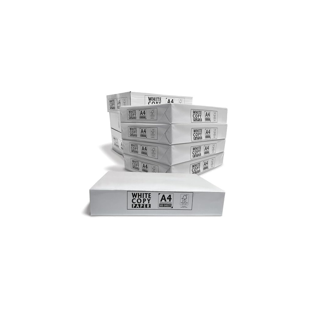 Photos - Office Paper Roe Tenpo A4 Printer Paper, 2500 Sheets, Smooth White Paper Finish, Compatible with Inkjet & Laser Printers - Ideal for Home