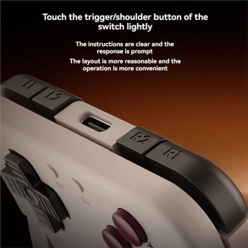 Controller di Gioco Wireless Pocket Taco Retro, Gamepad  Portatile per Android/IOS/NES/ Emulatore Arcade 2