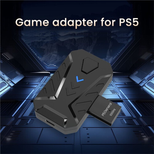 Adaptateur Clavier et Souris de Jeu pour PS5 Type-C/USB avec Affichage LED 2
