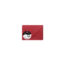 Clairefontaine 5580C Pack of 20 Gummed Envelopes Format 7,5x10cm 120g/m? Intensive Red Invitation Events and Correspondence Range Pollen Premium