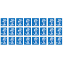 24 x 2nd Class Stamps - Royal Mail Postal Stamps - Self Adhesive