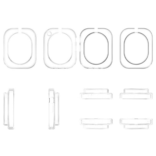 For  Ear (1) Headphone Case Cover Transparent Drop-Proof Shockproof Anti-Scratch Clear TPU Protective Shell A 2