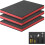 Storystore Polyurethane Foam Sheet 3pcs, 40 x 30 x 4cm Tool Box Foam Inserts Cuttable Tool Box Liner Tool Boxes Organiser Inserts for Tool Box, Flight 1