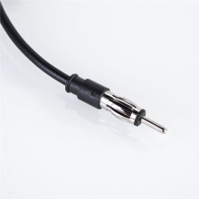 Car Stereo Antenna FM Aerial Splitter Cable Adapter 12V Radio Signal Amplifier Antenna Signal Booster FM AMPlifier