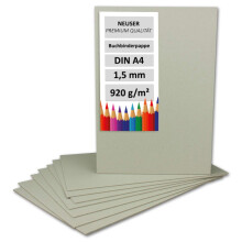 Book Binder DIN A4 | Thickness: 1.5 mm, Weight: 920 g/m?: 297 x 210 mm