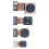 Rear Front Camera for   A15 5G SM-A156B Frontal Selfie Facing Main Back Wide Camera Module Flex Cable Parts 5
