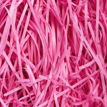 500g Hot Pink Shredded Tissue Paper for Gift Boxes & Hampers, Soft Hamper Filling and Packaging Filler, Shreds Stuffing Paper Suitable Party Baby