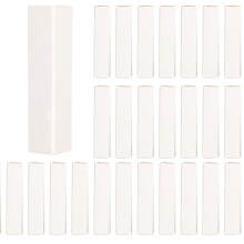 COSIDEA 50 PCS Empty White Lip Gloss Boxes W25 xW25 xH117mm / W0.98xW0.98xH4.6 inch, Cosmetic Perfume/Mascara Box Packaging for Small Business