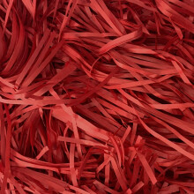 500g Red Shredded Tissue Paper for Gift Boxes & Hampers, Soft Hamper Filling and Packaging Filler, Shreds Stuffing Paper Suitable Party Baby Shower