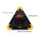 Multifunction Car Breakdown Emergency Safety Triangle Stop Sign with Red LED Warning Light Triangle Light Car Stop Sign 8
