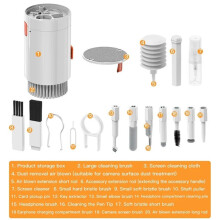 20-in-1 Multifunctionele Reinigingsset voor Oordopjes, Camera, Telefoon, Toetsenbord en Headset: Reinigingspen en Borstelset
