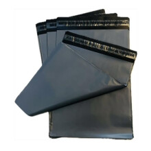 NN BARGAINS 500 Grey Mailing Bags 9x12 Inches ? Bulk 100% Recycled Plastic, Waterproof & Tear-Resistant Self-Seal Poly Mailers ? Envelope - Postal