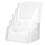 A5 Acrylic Brochure Display Stand Rack Flyer Holder Magazine Organizer 2
