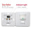 220V Wall Mounted PIR Infrared Motion Sensor LED Light  MAX 600w Load+9m Max Distance 3