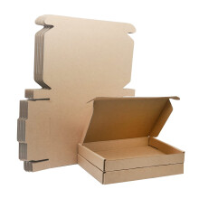 C6 A6 Royal Mail Large Letter PIP Boxes, 163x112x20mm Corrugated Cardboard Shipping Boxes, Brown Small Postal Packaging Mailing Boxes for Business,